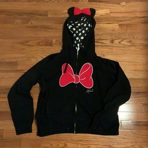 Minnie Mouse Zip Up